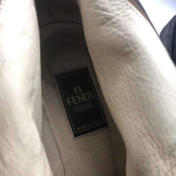 SOLD!! Vintage Fendi Platform Boots - Picture 4 of 7